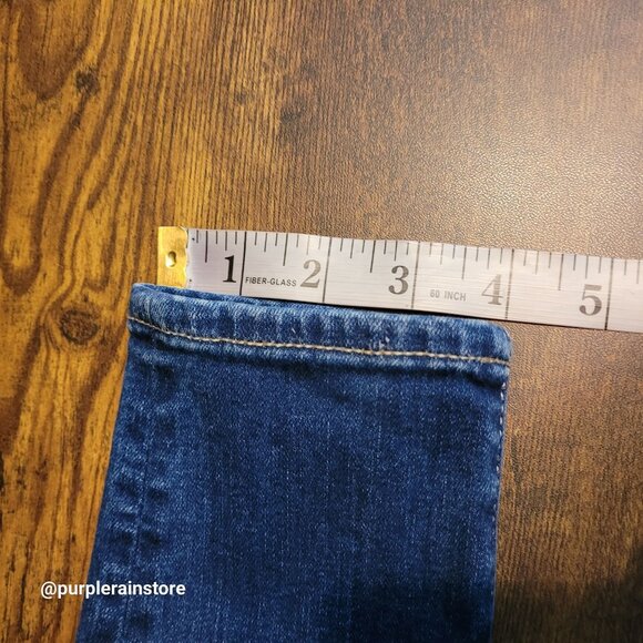 American Eagle Jeans 2 S Jegging Super Hi Rise Super Stretch Medium Dark Wash - Picture 11 of 12